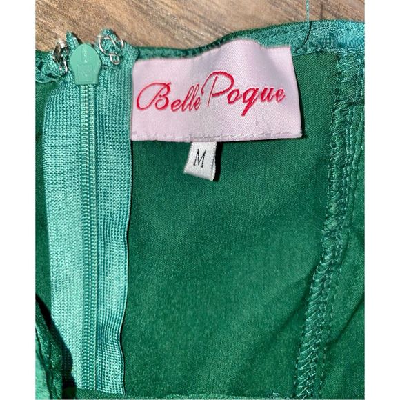 Women’s Slim Fit Hips-Wrapped Vintage Dress Mermaid Hemline - Picture 8 of 9